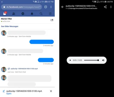 Download Facebook Messenger Audio Mac